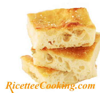 Focaccia bianca morbidosa